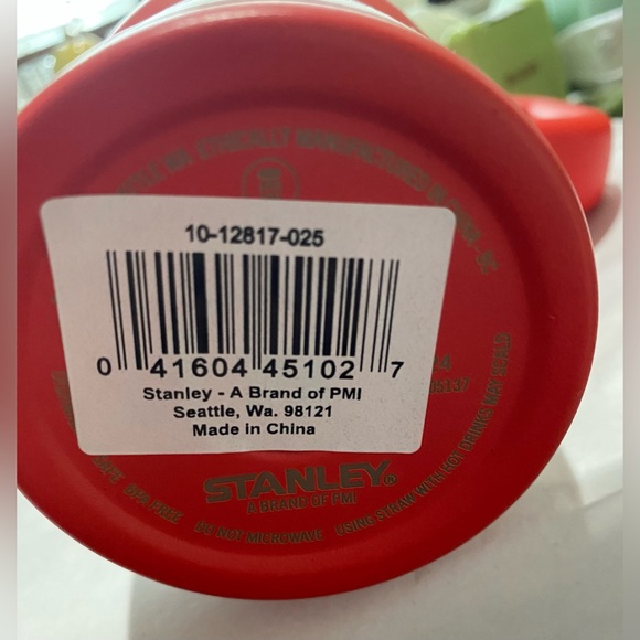 Valentines Day Stanley 20oz Quencher Tumbler. NWT. Red&Pink Hearts Outside. - Picture 7 of 14